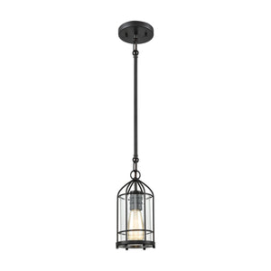 Southwick 5'' Wide 1-Light Mini Pendant - Oil Rubbed Bronze 46284/1 Elk Lighting