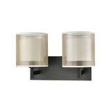 Ashland 16'' Wide 2-Light Vanity Light - Matte Black 46301/2 Elk Lighting