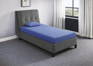 English Elm 7inch Gel-Infused Charcoal Memory Foam Twin Mattress and Pillow Set — Breathable Cover, Supportive Comfort for All Night Rest Blue 12.75 L x 12.75 W x 40.25 H B011P213349