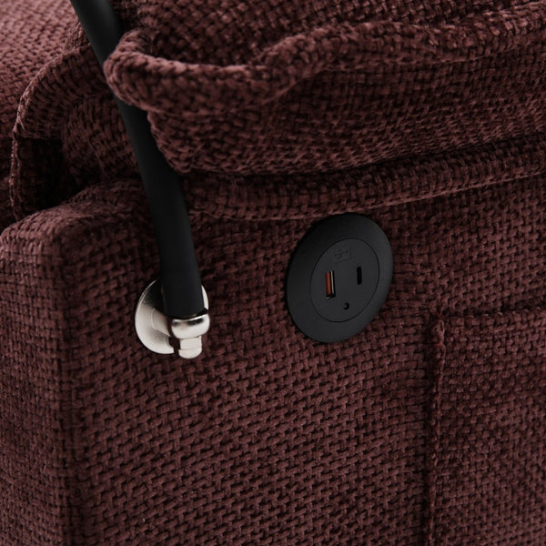 English Elm United We Win 106" U-Shape Sectional Sofa - Comfy Chenille Couch With Usb Ports, Storage Ottoman & Pillows W1568S00235-GIGA