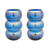 Cobalt Ring Votive - Set of 2