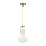 Izel 10'' Wide 1-Light Pendant - Antique Brass 4641-AN-MO Norwell