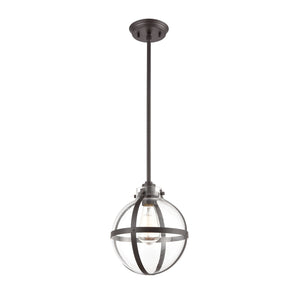 Cusp 9'' Wide 1-Light Mini Pendant - Oil Rubbed Bronze 46433/1 Elk Lighting