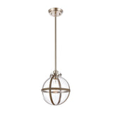 Cusp 9'' Wide 1-Light Mini Pendant - Light Wood 46443/1 Elk Lighting