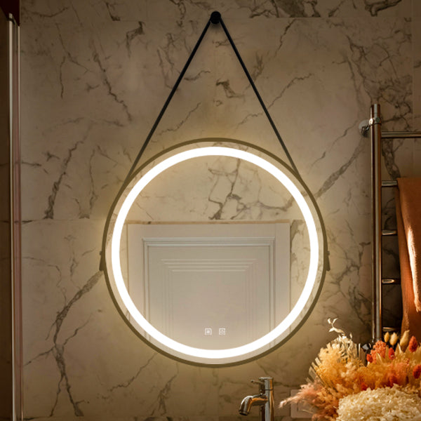 English Elm 24Inch Bathroom Led Vanity Mirror - Dimmable Touch Control, Anti-Fog, Adjustable Lighting & Waterproof W1992P211230