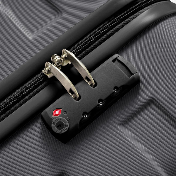 English Elm Luggage Set 3 Piece Abs Hardshell Spinner Suitcases with Tsa Lock Lightweight N726P203164Z
