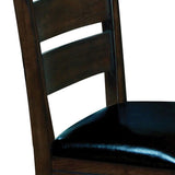 English Elm Black and Espresso Counter Height Chairs (Set Of 2)