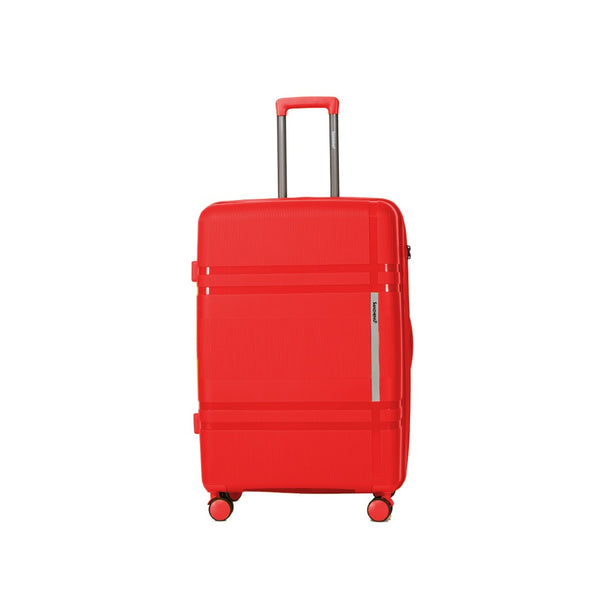 English Elm 6-piece Hard Shell Spinner Luggage Set Expandable Polypropylene with Combo Lock Red T3292P328777