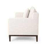 Christopher Knight Home® - Noble House - - Mirod Comfy 3-Seat Sofa With Wooden Legs, Modern For Living Room And Study