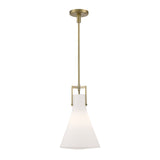 Izel 12'' Wide 1-Light Pendant - Antique Brass 4661-AN-MO Norwell