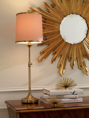 Wildwood Adjustable Antique Patina Iron & Brass Table Lamp — Industrial Adjustable Height 29"-35" For Desk Reading 46617