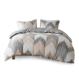 INK+IVY Alpine Mid-Century Cotton Duvet Cover Mini Set II12-933 Blush