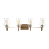 Bakersfield 35'' Wide 4-Light Vanity Light - Light Wood 46643/4 Elk Lighting