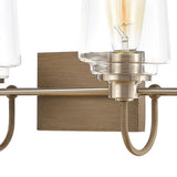 Bakersfield 35'' Wide 4-Light Vanity Light - Light Wood 46643/4 Elk Lighting