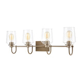 Bakersfield 35'' Wide 4-Light Vanity Light - Light Wood 46643/4 Elk Lighting