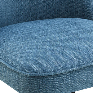 OSP Home Furnishings Martel Swivel Chair Navy