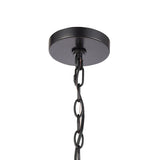 Wexford 12'' Wide 1-Light Outdoor Pendant - Matte Black 46672/1 Elk Lighting