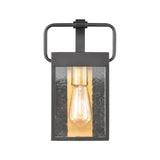 Knowlton 12'' High 1-Light Outdoor Sconce - Matte Black 46680/1 Elk Lighting