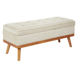 OSP Home Furnishings Katheryn Storage Bench Linen