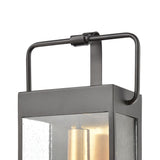 Knowlton 17'' High 1-Light Outdoor Sconce - Matte Black 46682/1 Elk Lighting