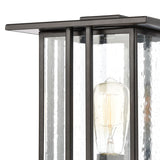 Radnor 14'' High 1-Light Outdoor Post Light - Matte Black 46694/1 Elk Lighting