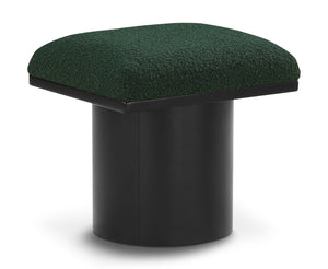 Pavilion Green Boucle Fabric Bench/Stool 466Green-C Meridian Furniture