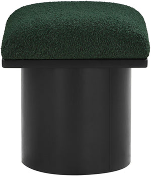 Pavilion Green Boucle Fabric Bench/Stool 466Green-C Meridian Furniture
