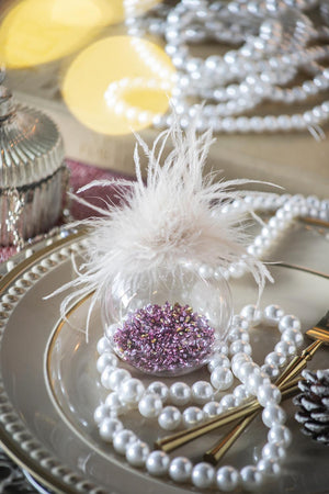 English Elm D3" Elegant Glass Christmas Ball Ornaments Set Of 12 - Timeless Holiday Decor For Any Style W2078P247922