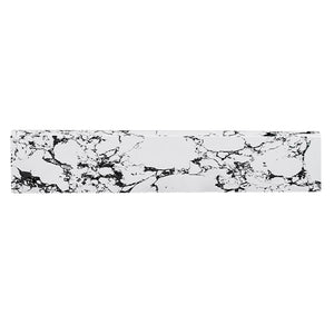 English Elm 22-inch Panda White Side Splash for Vanity Tops — Engineered Sintered Stone, Durable, Easy-Clean W509P362114