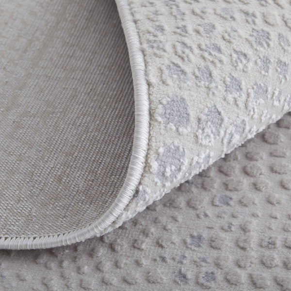 Feizy Rugs Prasad Modern Abstract Rug - Stain & Fade Resistant, Durable High-low Pile For Stylish Interiors Ivory,Silver,Gray Polypropylene,Polyester 67039n8fivygryg99