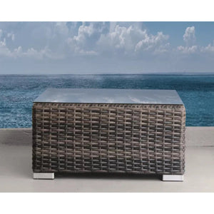 English Elm Fully Assembled 7-Piece Wicker Patio Seating Set With Plush Cushions For Stylish Outdoor Comfort B120S00141