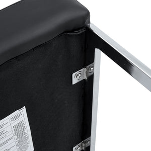 English Elm Set Of 4 Black Ergonomic Dining Chairs With Spring Support - Modern Comfort & Style For Any Space W3226P279080-GIGA