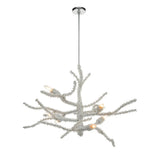 Winter's Spray 39'' Wide 8-Light Chandelier