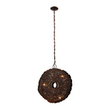 Organic Metal 19'' Wide 3-Light Chandelier - Gold 468-051 Elk Home