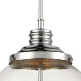 Chandra 13'' Wide 4-Light Pendant - Polished Chrome 46824/4 Elk Lighting