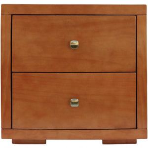 Homeroots Cherry Blossom Pink Wood King With Yes Bed Frame Cherry Wood 468263