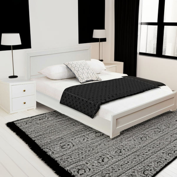 Homeroots Moma White Wood Platform Full Bed With Nightstand White Wood 468268