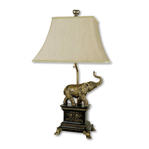 Homeroots Antique Elephant Table Lamp   468424