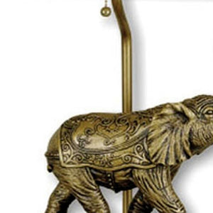 Homeroots Antique Elephant Table Lamp   468424