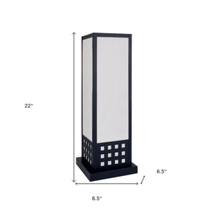 Homeroots Contemporary Black Table Lamp   468486