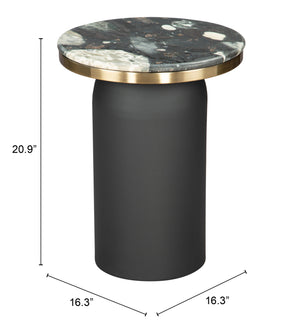 Luxor Side Table Multicolor 109759 Zuo Modern