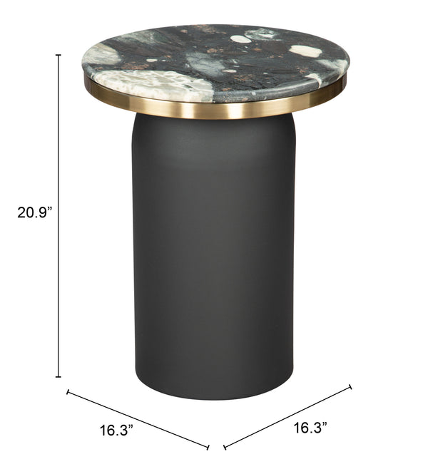 Luxor Side Table Multicolor 109759 Zuo Modern