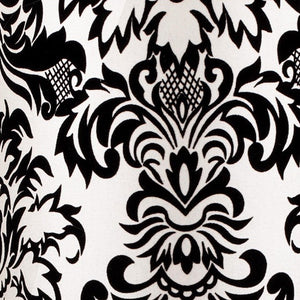 Homeroots 20" Silver Metal Table Lamp With Black And White Classic Drum Shade   468590