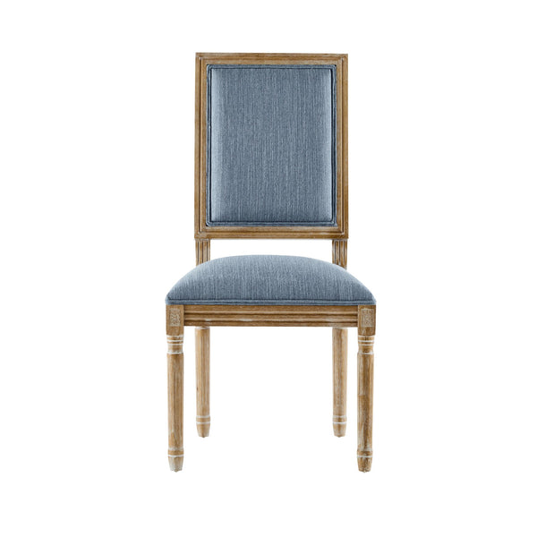 English Elm Christopher Knight Home® - [Set Of 6] Vintage French Country Dining Chairs - Elegant Cane Backrest & Plush Seats - Rustic Charm N767P263677D_6