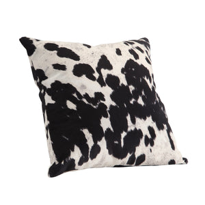 Devon Cowhide Pattern Throw Pillows Set of 2 Bold Farmhouse Accent for Modern Decor