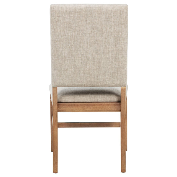 English Elm Carlos Upholstered Dining Chair Set with Nailhead Trim and Rubberwood Legs B062P447839