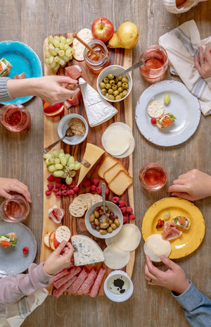 Homeroots 35" Artisan Organic Natural Wood Anti Bacterial Cutting Board   469157