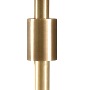 Wildwood Bailey Antique Brass Table Lamp With Slim 33" Profile, Vintage Patina Finish For Small Spaces 46931