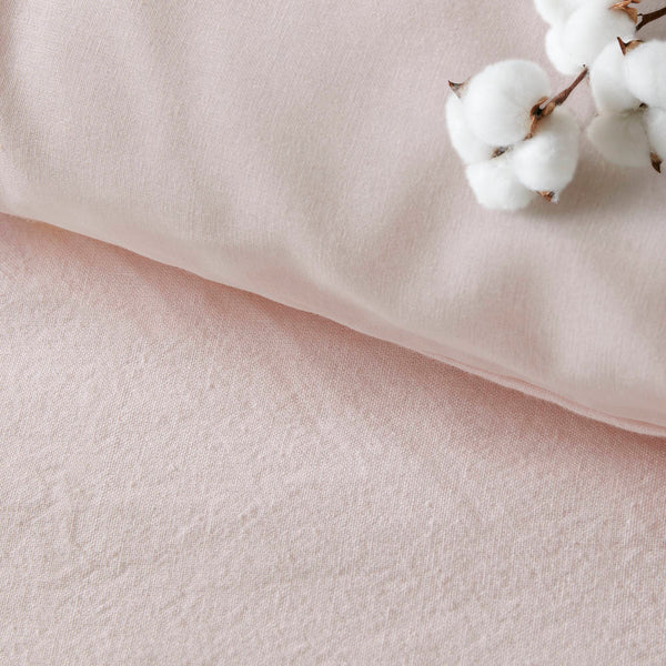 English Elm 5PCS Cotton Sateen Duvet Set Full/Queen with 300TC Printed Face, 2 Shams & 2 Decorative Pillows, Breathable Comfort Pink 22.83 L x 20.87 W x 9.84 H B035P341217