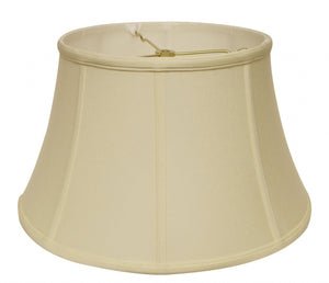 Homeroots 15" Ivory Drum No Slub Lampshade  No Slub Innsbruck 469486